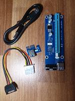 [] 29   Riser  006 PCI-E 1X to 16X 4pin molex USB 3.0 60-3.jpg